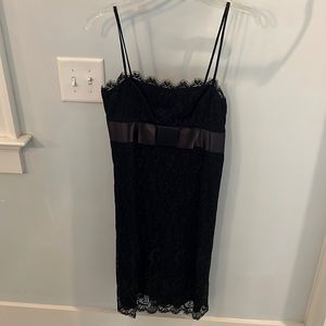 Black Lace Cocktail Dress
